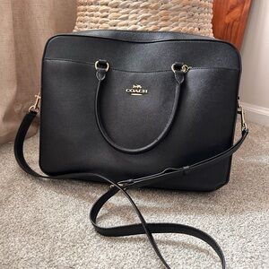 Coach Black Women's Laptop Bag